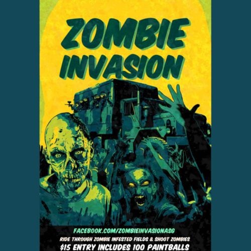 Zombie Invasion, ASG, Action Star Games, Paintball, Perris, CA, Riverside, Haunt