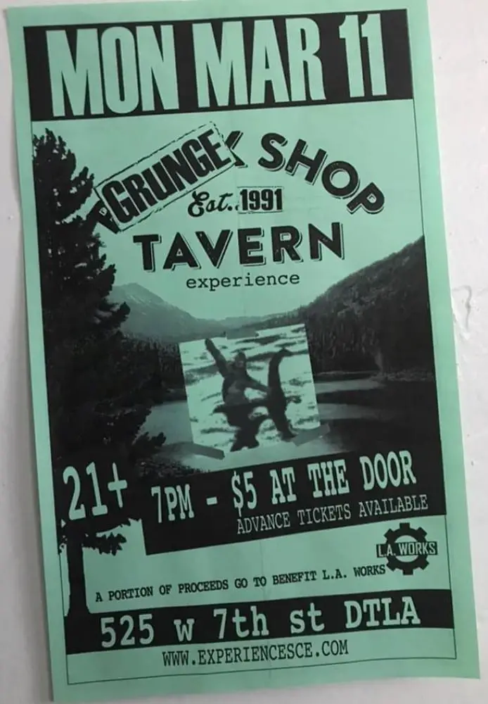 Grunge Shop Tavern, Immersive Theater, Los Angeles, Bar, SCE, Brack Tavern