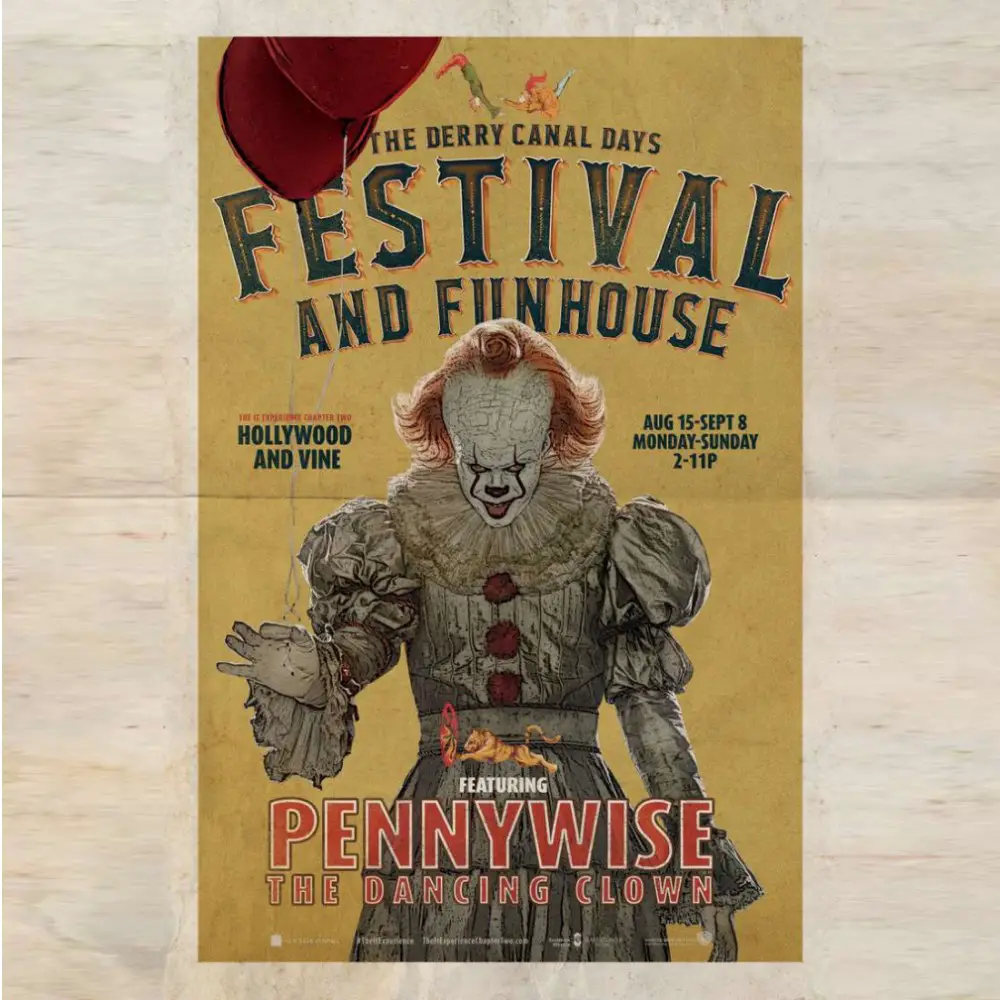 It Experience, Chapter Two, Hollywood, CA, Immersive Horror, Derry Canal Days