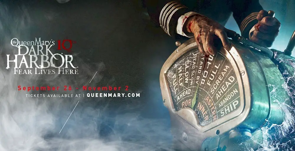 The Queen Mary's Dark Harbor 10, Large Scale Attraction, Haunt, Los Angeles, Long Beach, CA