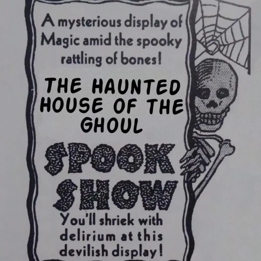 Haunted House of the Ghoul Spook Show, Performance Theater