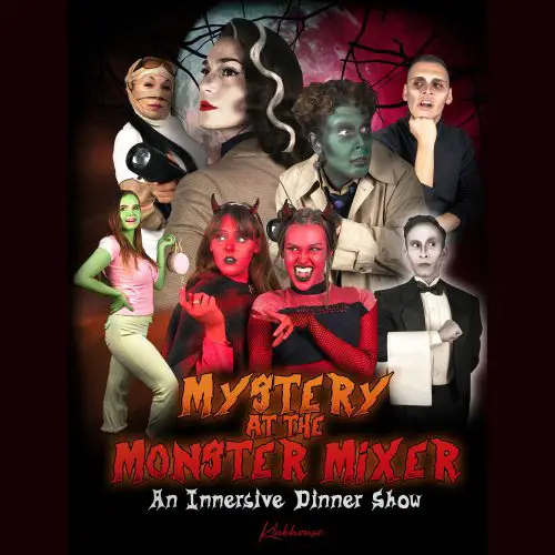 Mystery at the Monster Mixer, Immersive, Dinner & Drinks, Fullerton, CA