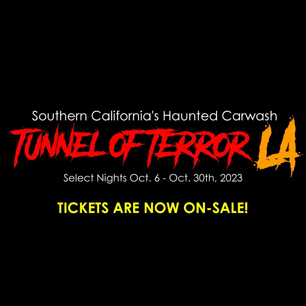 Tunnel of Terror LA Haunted Car Wash Haunting